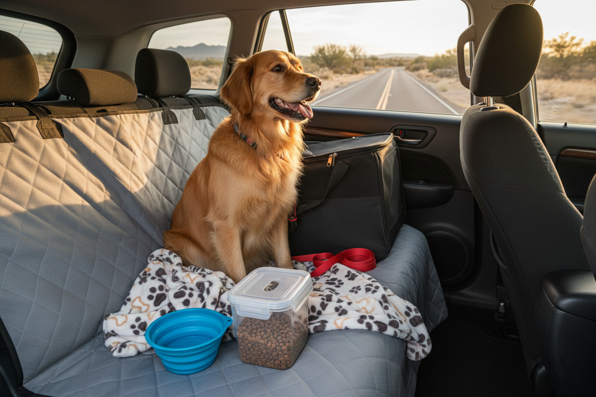 Best Pet Travel Supplies for Long Road Trips