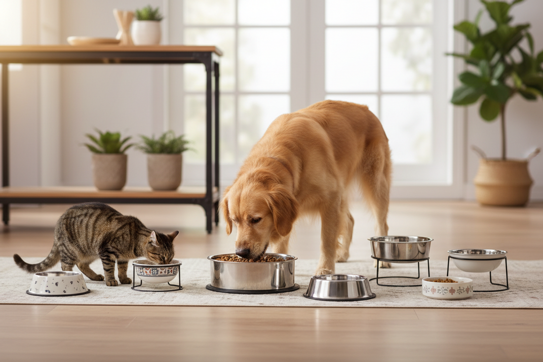 How to Choose the Best Food and Water Bowls for Dogs and Cats