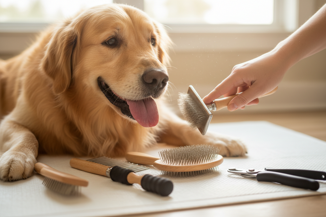 How to Choose the Right Grooming Brush for Your Dog's Coat