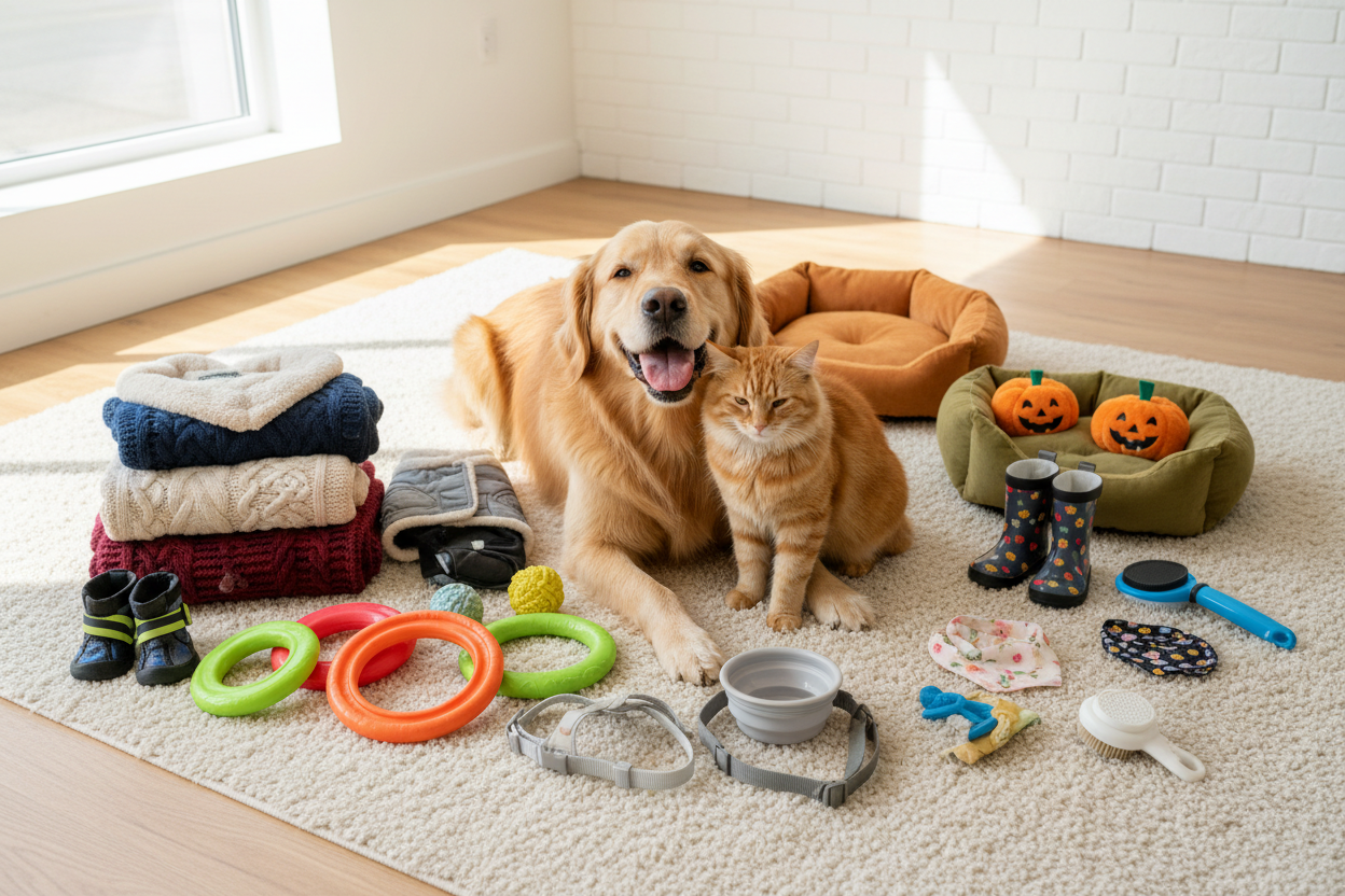 Seasonal Pet Supplies: What Your Dog or Cat Needs Year-Round