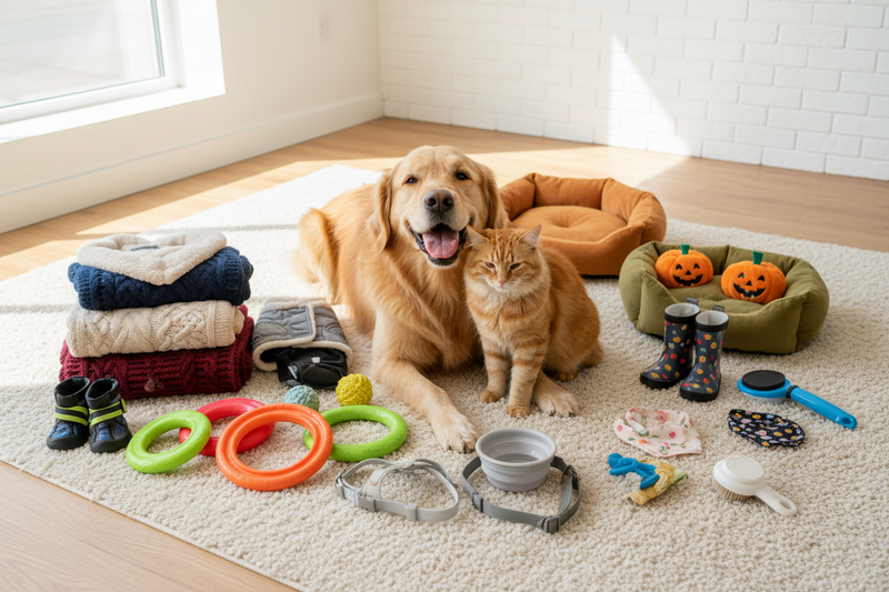 Seasonal Pet Supplies: What Your Dog or Cat Needs Year-Round