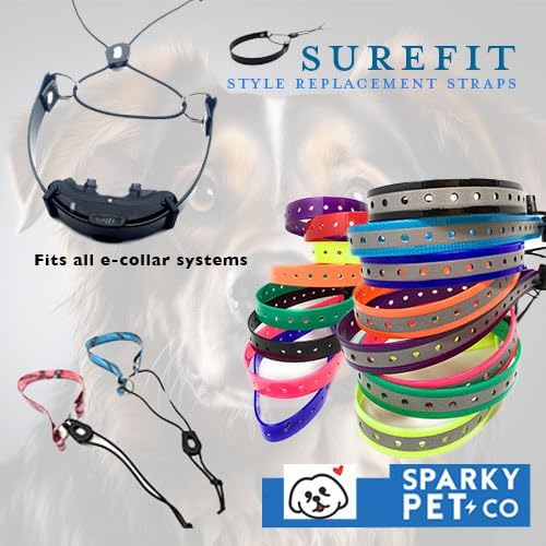 Sparky Pet Co - Surefit ECollar Replacement Strap - Bungee Dog Collar - - Image 6
