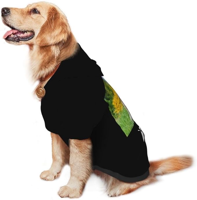 Custom Dog Hoodie Personalized Photo Text Logo Name Dog Clothes, Soft & Warm - Image 4