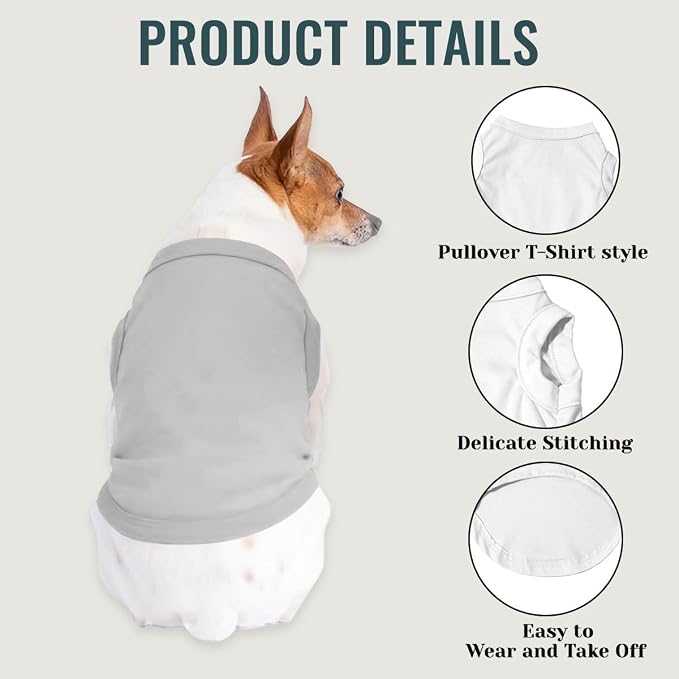 Custom Dog Shirt Pet Clothes Breathable Shirts - Image 4