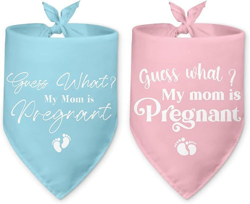 2 Packs Baby Announcements Ideas Guess What? My Mom is Pregnant Pregnancy by Hialektur