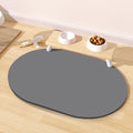 Pet Feeding Mat – 20''x12'' Absorbent Dog Food Mat, Pet Water Mats Protect Floor by METEOROCK