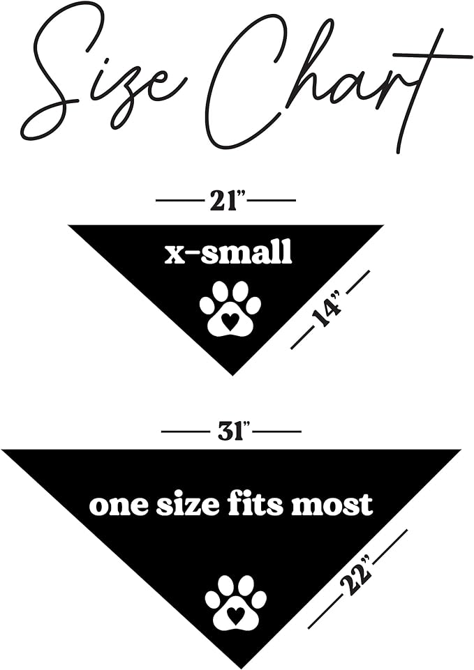 Do Not Pet Triangle Dog Bandana - Image 3