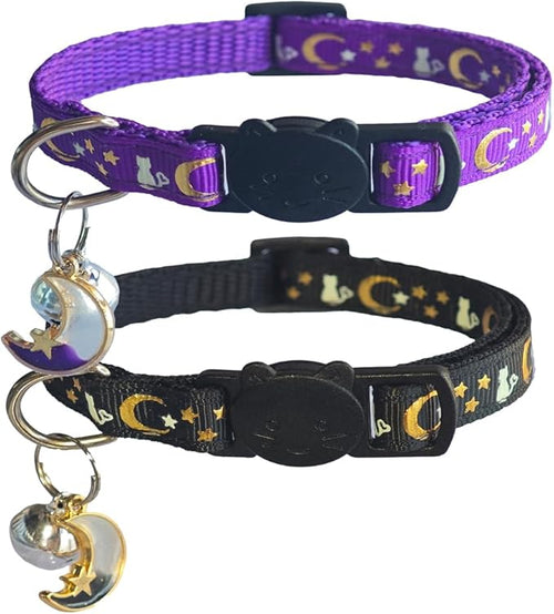 2 Pack Breakaway Cat Collars, Glow in Dark by Unknown