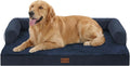 Orthopedic Dog Beds for Extra Large Dogs, Waterproof Egg Crate Foam XL Dog Bed by CasaPaw