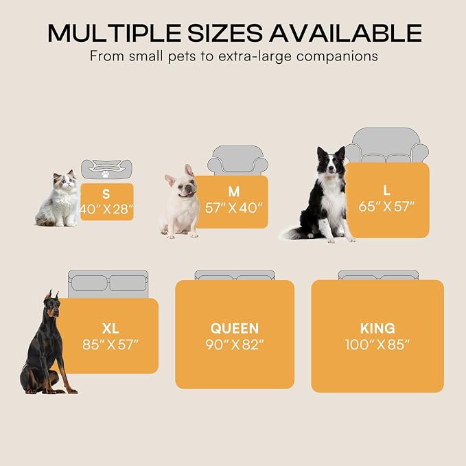 Luciphia Waterproof Pet Blanket, Liquid Pee Proof Dog Blanket - Image 8