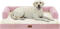 Orthopedic Dog Beds for Extra Large Dogs, Waterproof Egg Crate Foam XL Dog Bed by CasaPaw