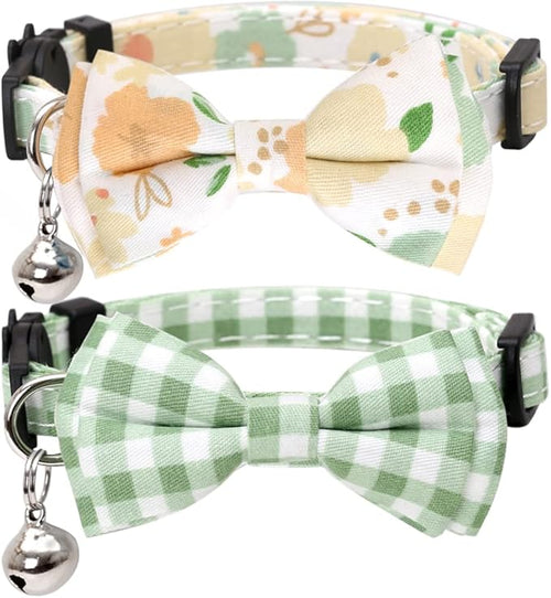 2 Pack/Set Cat Collar Breakaway by Lamphyface