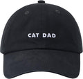 Cat Mom & Dad Hats for Proud Cat Parents | for Men & Women | Embroidered Text by Hatphile