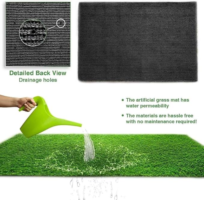 ALTRUISTIC Artificial Grass 3FTX61FT, Realistic Fake Grass Deluxe Turf - Image 5