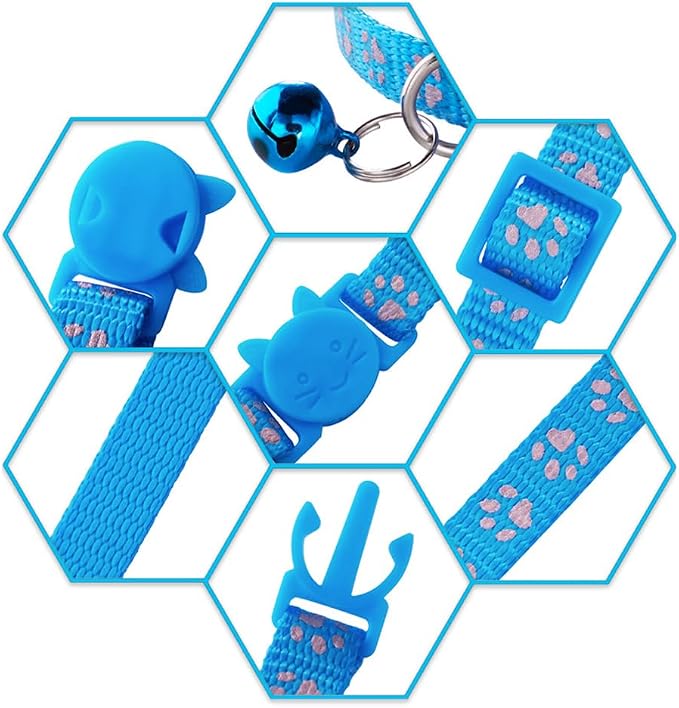 Blue Break Away Cat Collar - Image 7