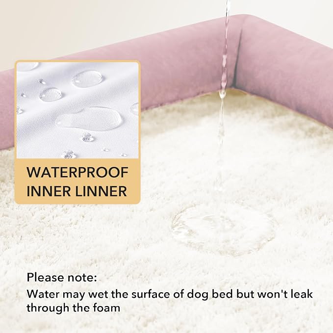 Orthopedic Dog Beds for Extra Large Dogs, Waterproof Egg Crate Foam XL Dog Bed - Image 3