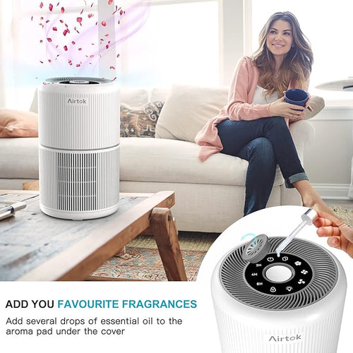 2 Pack Air Purifier for Home Bedroom - Image 2