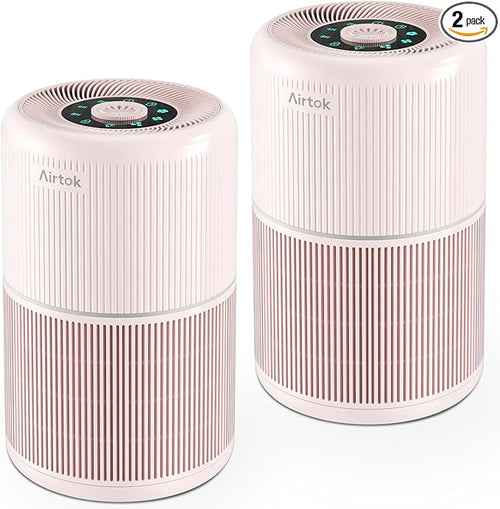 2 Pack Air Purifier for Home Bedroom by AIRTOK