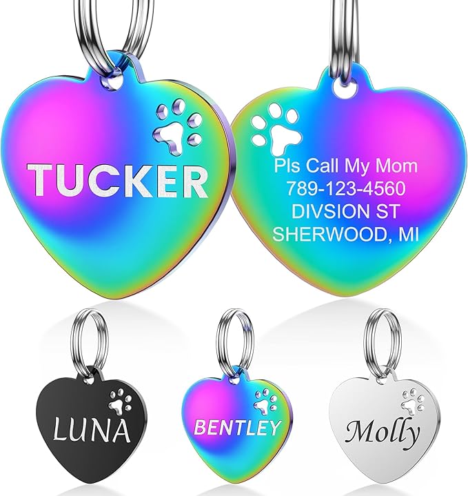 Dog Tags Personalized for Pets by YEHANTI