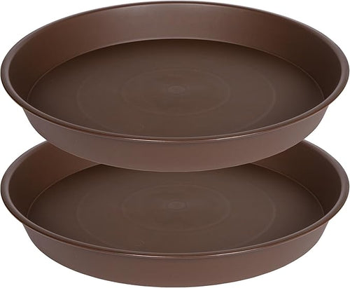 2 Pack of Bird Bath Bowl 12", 1.6" Depth, 10 12 inch Birdbath Bowls Dish Only by Bleuhome