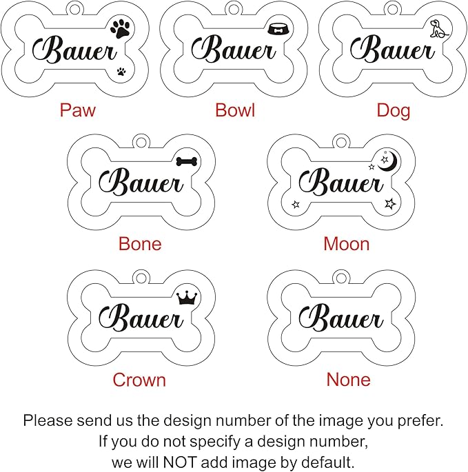 Dog Tags Personalized for Pets Dog Name Tags Personalized Dog Tag Engraved - Image 2