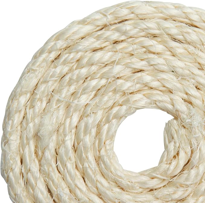 Natural Sisal Rope 1/4 Inch 6mm 98-Feet - Image 8