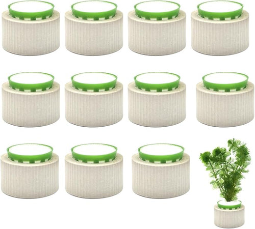12 Pack Aquarium Plant Weights, Aquatic Plants Fixed Ring Set, Anti-Floating by SimpleLifeRicherHeart