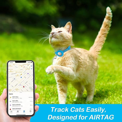 2 Pack Airtag Cat Collar Breakaway - Image 2