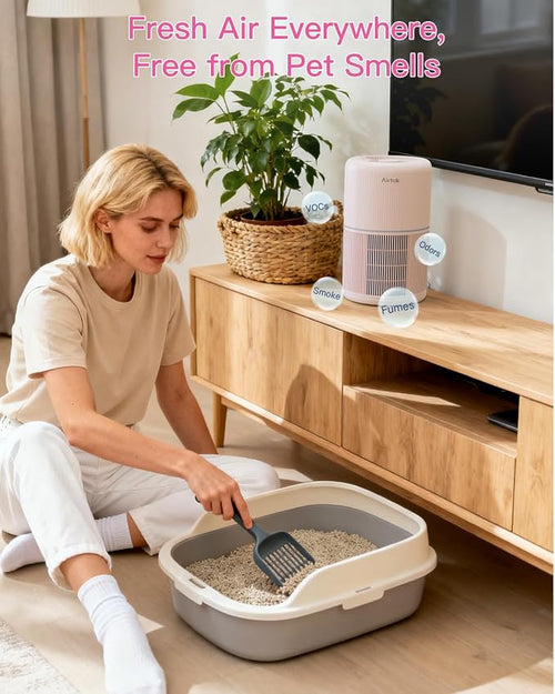 2 Pack Air Purifier for Home Bedroom - Image 2