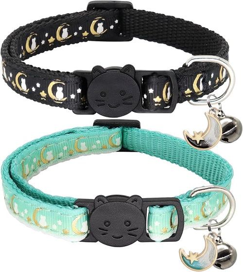 2 Pack Breakaway Cat Collar by Giecooh