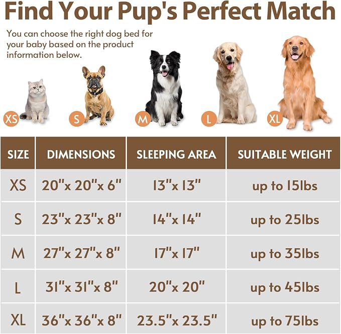 JOLLYVOGUE Calming Dog Bed Large Size Dog, Anti-Anxiety Donut Large Pet Bed - Image 6