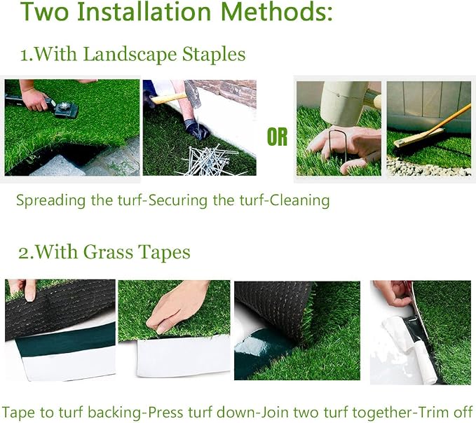 Petgrow Synthetic Artificial Grass Turf 11FTX18FT - Image 4