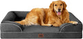 EHEYCIGA Orthopedic Dog Beds for Large Dogs, Waterproof Memory Foam Large Pet by EHEYCIGA