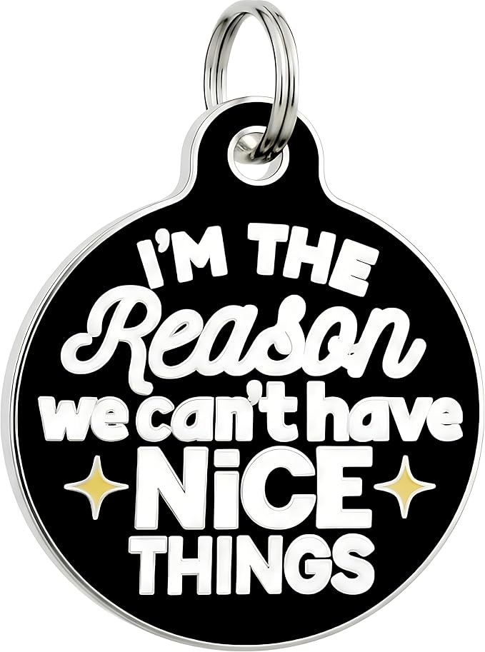Bad Tags Personalized Dog and Cat ID Tags in 25+ Designs and 2 Sizes by BadTags