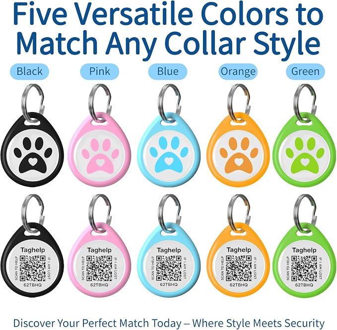 Smart QR Code Pet ID Tag for Dogs & Cats – Anti-Lost Collar Tag - Image 8