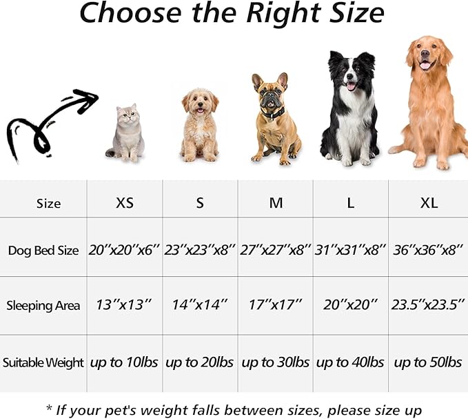 JOLLYVOGUE Calming Dog Bed Large Size Dog, Anti-Anxiety Donut Large Pet Bed - Image 7