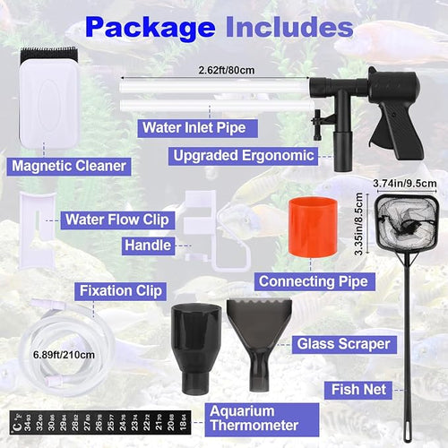 12pcs Fish Tank Cleaner Kit - Image 2