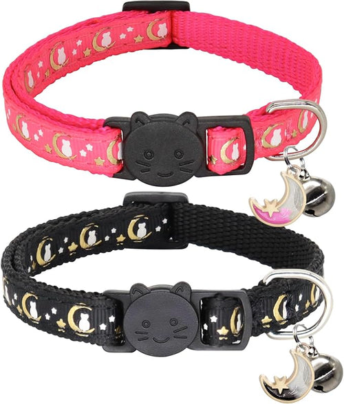 2 Pack Breakaway Cat Collar by Giecooh