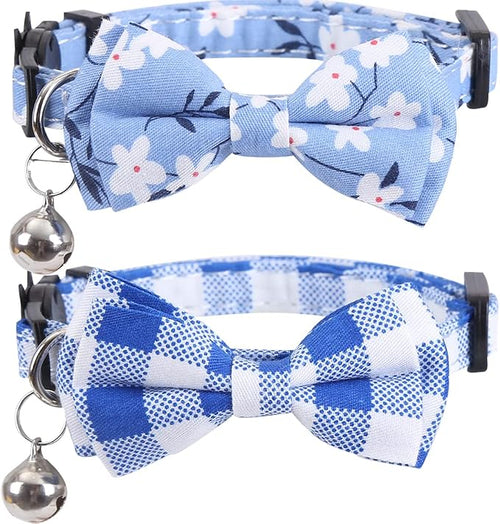 2 Pack/Set Cat Collar Breakaway by Lamphyface