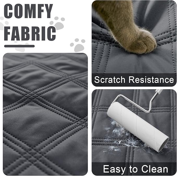 Smiry Waterproof Dog Bed Cover Blanket 40x90, Soft Reversible Pet Blanket - Image 4