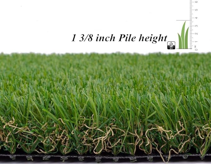 ALTRUISTIC Artificial Grass 7FTX26FT, Realistic Fake Grass Deluxe Turf - Image 7