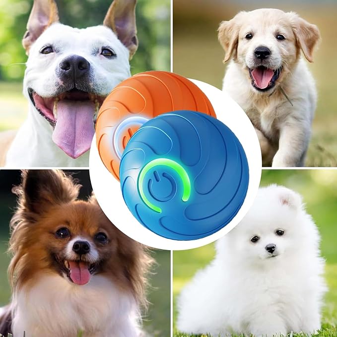 Smart Jumping Ball Toy for Dogs, Duraspin Dog Bouncing Ball, Interactive - Image 7