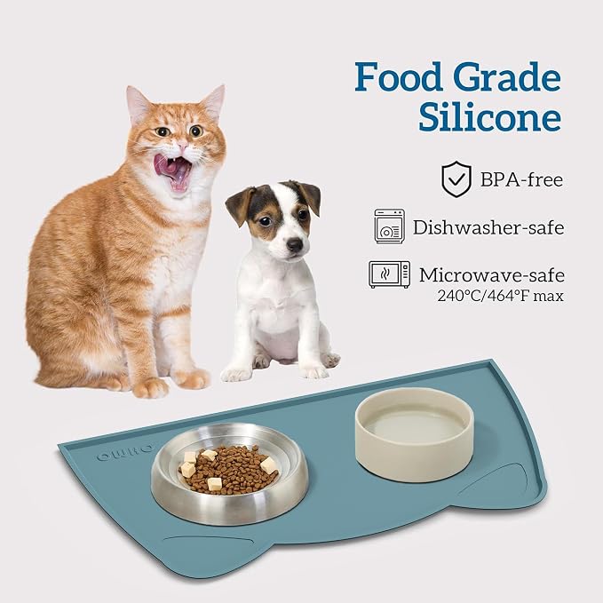 OHMO - Cat Food Mat, Silicone Pet Feeding Mat - Image 6