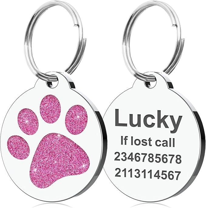 Dog Tags Personalized for Pets Dog Name Tags Personalized Dog Tag Engraved - Image 2