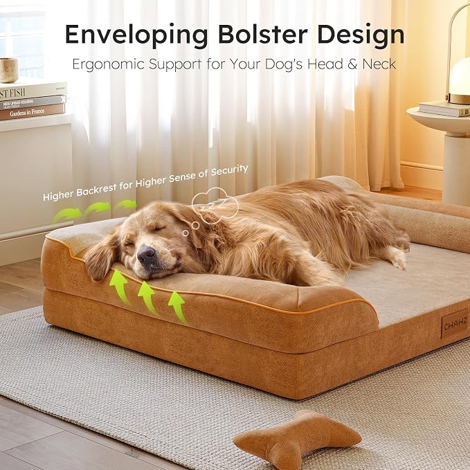 Dog Beds for Large Dogs, Orthopedic Dog Bed - Image 4