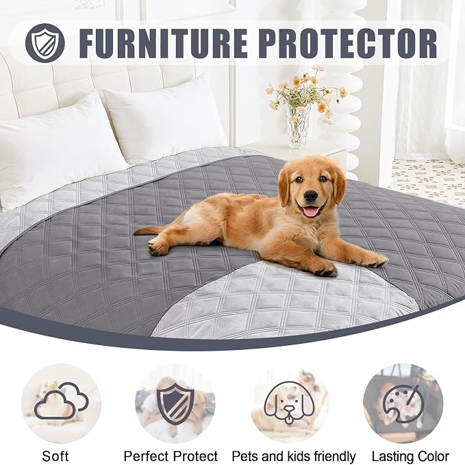 Smiry Waterproof Dog Bed Cover Blanket 30x53, Soft Reversible Pet Blanket - Image 8