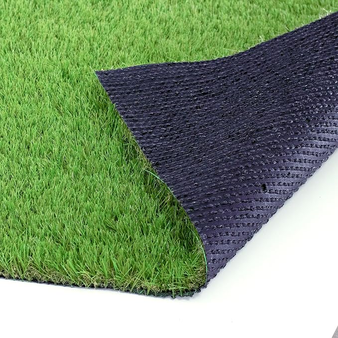 Artificial Grass Rug Outdoor Indoor 3FTX45FT Fake Grass Carpet Green Synthetic - Image 2