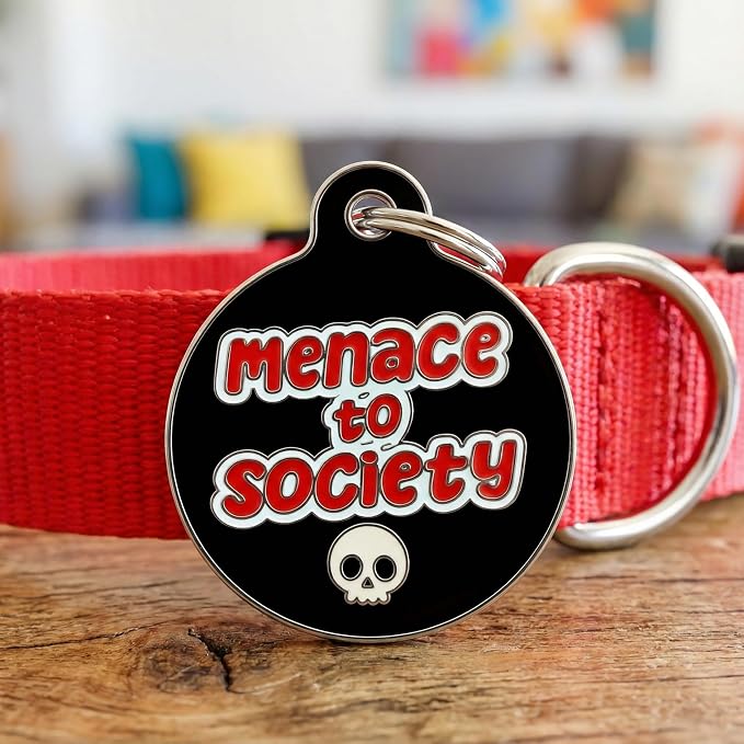 Bad Tags Personalized Dog and Cat ID Tags in 25+ Designs and 2 Sizes - Image 4