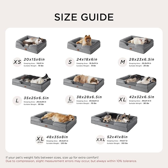 Bedsure XL Plus Orthopedic Dog Bed - Image 7