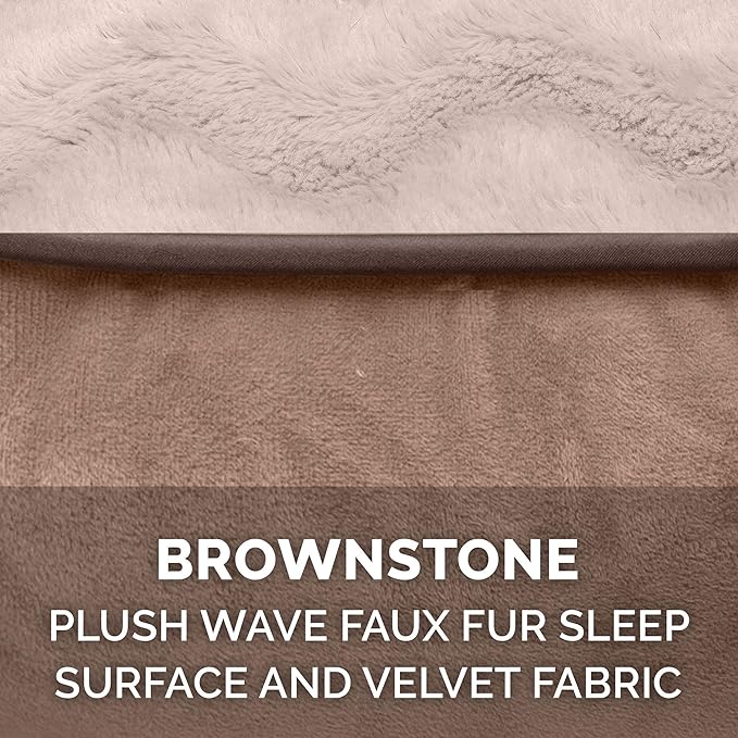 Furhaven Memory Foam Dog Bed for Medium/Small Dogs w/ Removable Bolsters & - Image 6